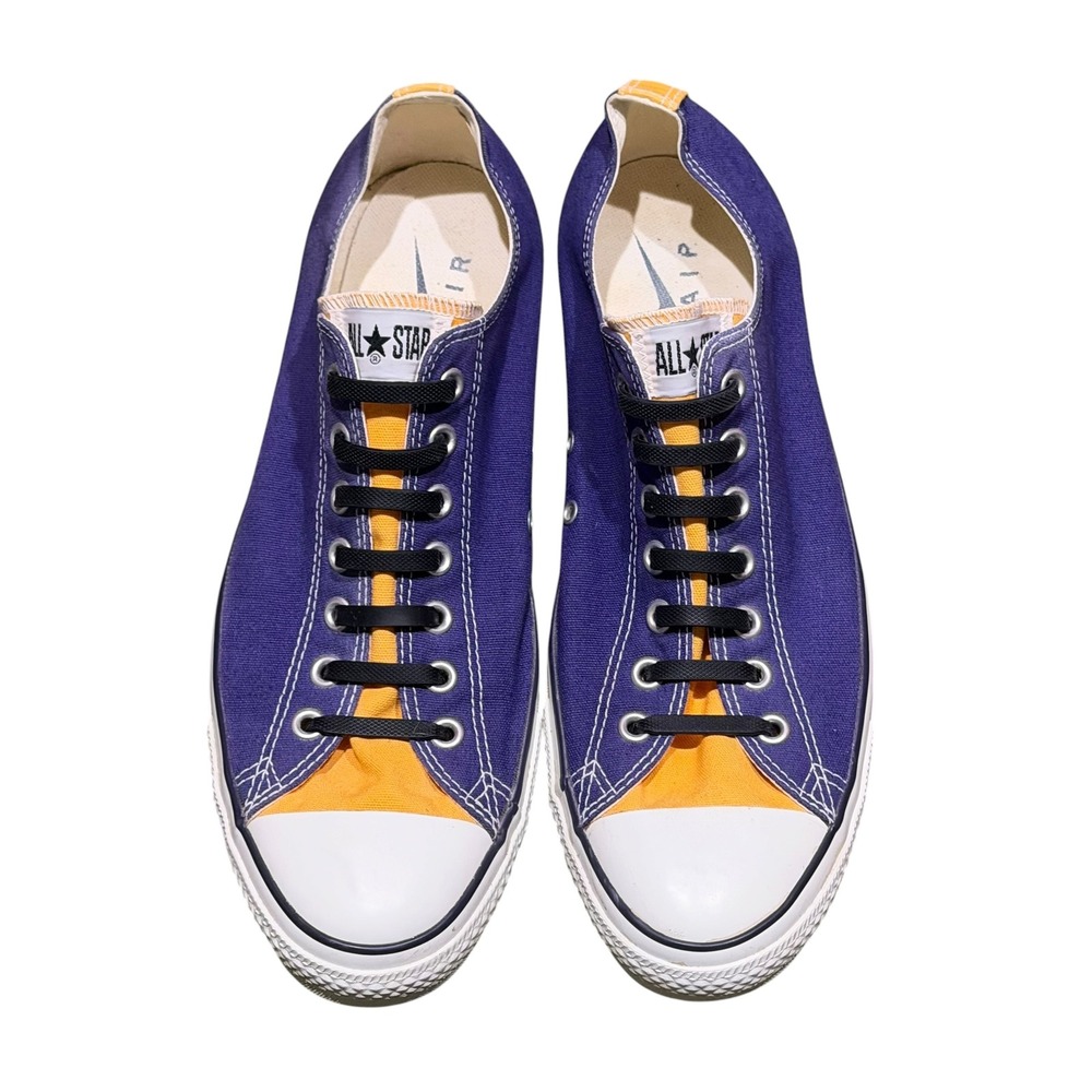 Converse Chuck Taylor All Star Low Purple Gold Nike Air Mens 13 AJ733 LA Lakers
